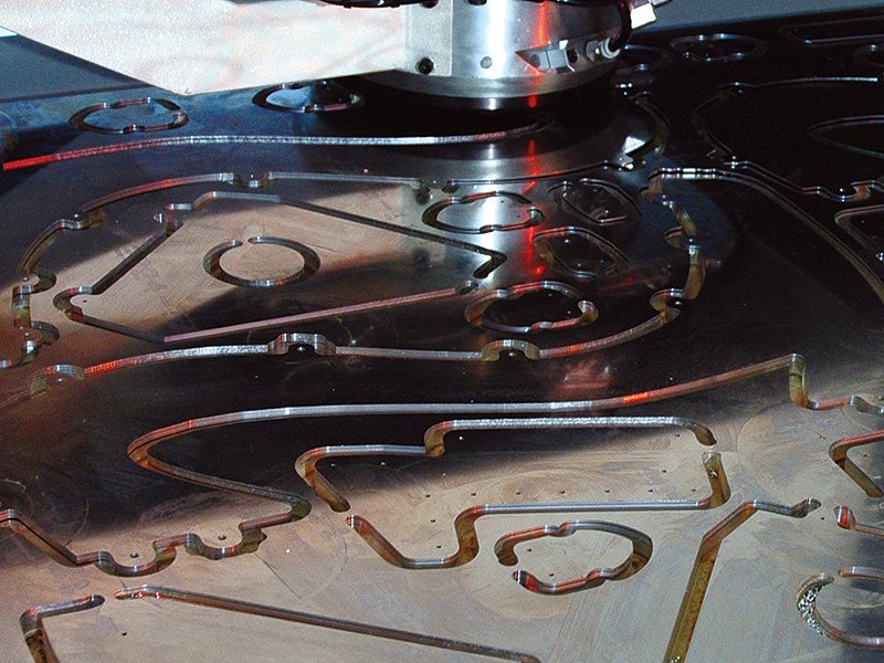 Konturfräsen/Fräsen von Metall